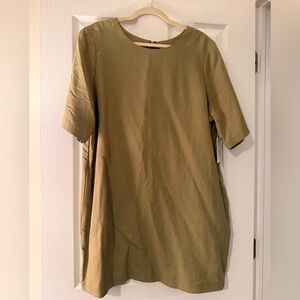 Nordstrom Drab Short Sleeve Dress